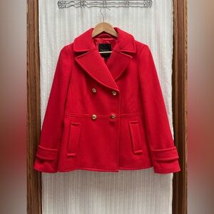 Talbots Double Breasted Pea Coat Size 6